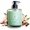 Panier des Sens - Liquid Hand Soap - Almond Foaming Hand Wash – With Sweet Almond and Coconut Oil - Savon de Marseille Made in France - Organic Hand Wash 96% Natural Ingredients - Vegan Soap 500ml