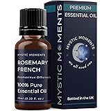 Mystic Moments | Olio essenziale francese rosmarino 10 ml - olio puro e naturale per diffusori, aromaterapia e massaggio misc
