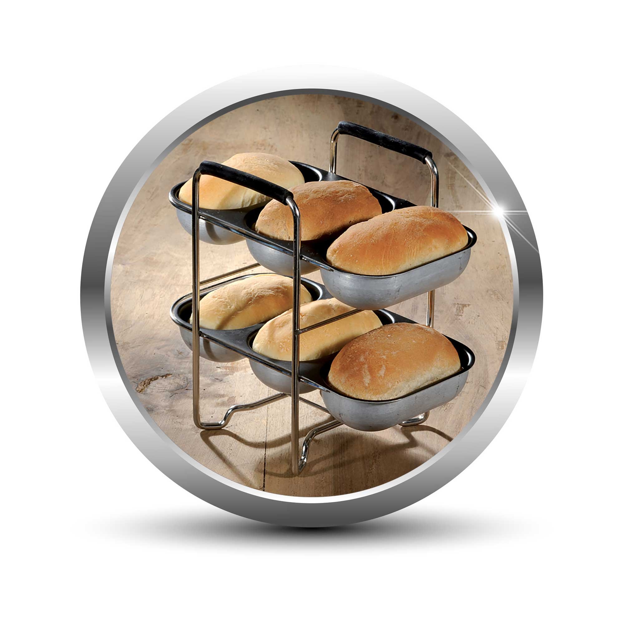 Imetec Zero glu Macchina Pane, 920 W, fino a 1 kg di pane, Plastica, Bianco - immagine 6