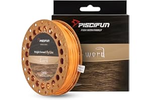 Piscifun Sword Fly Fishing Line with Welded Loop, Weight Forward Floating Fly Fishing Line