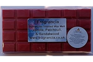 LAOSEP Fragrancia A Single Handmade Highly Scented Wax Melt Bar (VANILLA, PATCHOULI, & SANDALWOOD)