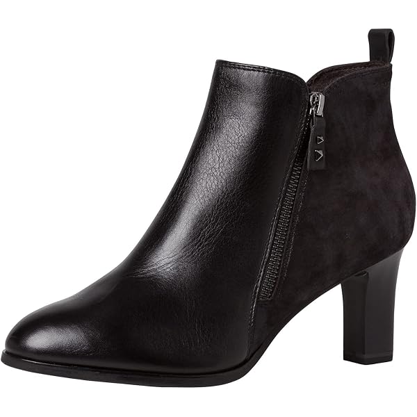 Stivaletto Donna Tamaris 1-1-25830 – Tacco 5,5 Cm, Chiusura Con Lacci, Tomaia Sintetica