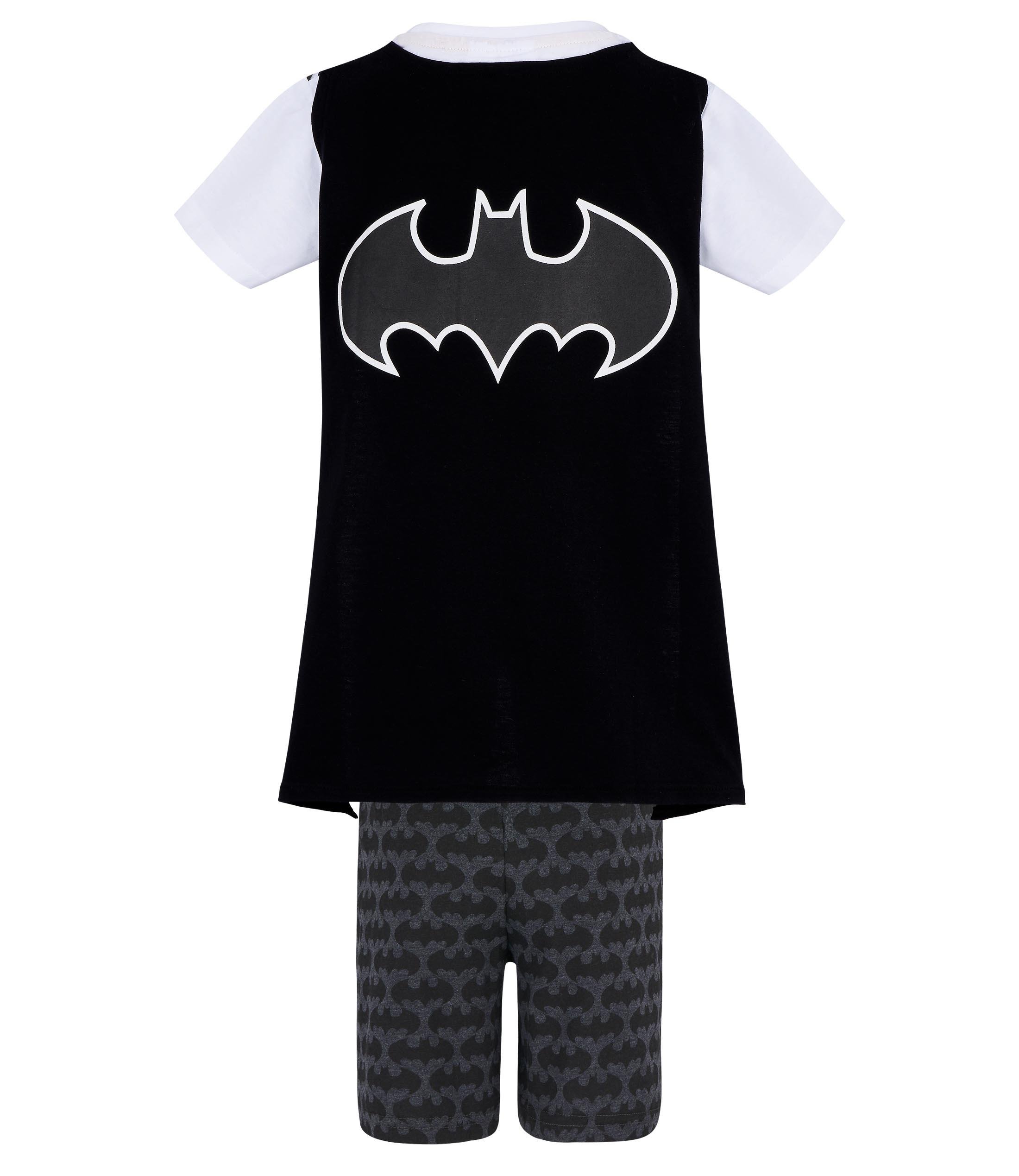 Batman-Jungen-Shorty-Pyjama-wei