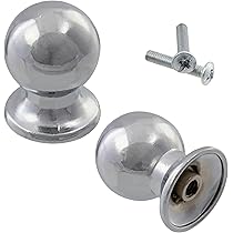 AERZETIX - C41620 - Juego de 2 pomos esféricos/bola para ...