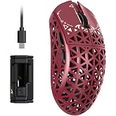 ATTACK SHARK R5 Ultra Karbon Fiber HyperSpeed Kablosuz Gaming Mouse &ndash; 39g S&uuml;per Hafif, PAW3950MAX Sens&ouml;r, 42000 DPI, 8000Hz K