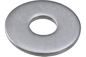 PAULI EDELSTAHLDESIGN 100 Stück Unterlegscheibe Karosseriescheibe DIN 9021 V2A Edelstahl M6