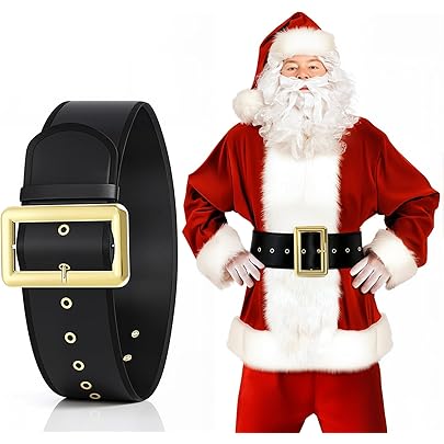 Cintura Natalizia Per Cintura Da Babbo Natale Cintura Larga - Foto 2