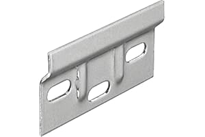 HANDLES & IRONMONGERY KITCHEN WALL UNIT BRACKET /PLATES (2PAIRS)
