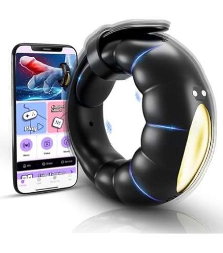 Penis Ring Vibrators, 3 In 1 Sex Toys COC Rings Male Viber For Erection Enhancing, Vibrating - View #3
