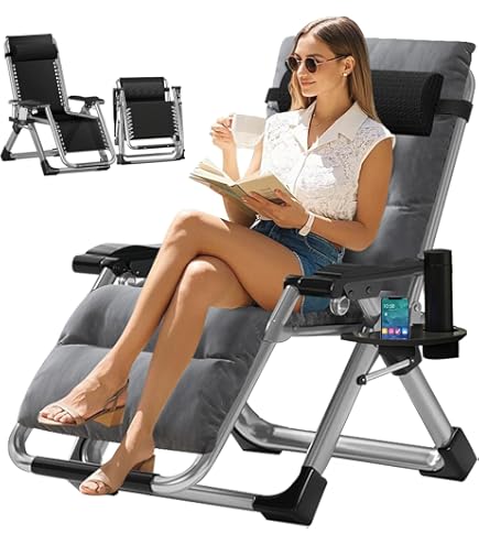monaco zero gravity reclining garden chair