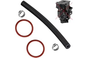 SNAPWORLD-KAFFEE Lot de 2 joints toriques - Kit d'entretien - 1 tuyau de rechange - Compatible avec Siemens EQ Serie & Bosch EQ.3 s100 s300 s500 VeroCup 100 300 EQ.9 s300 s500 s700 s900 pour groupe café S-46