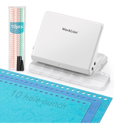 10Pcs Comb Binding Spines, Plastic Binding Combs For Ghana - View #9