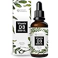 Vitamin D3-1000 I.E. pro Tropfen - 50ml (1750 Tropfen) - In MCT-Öl aus Kokos - Hochdosiert, flüssig