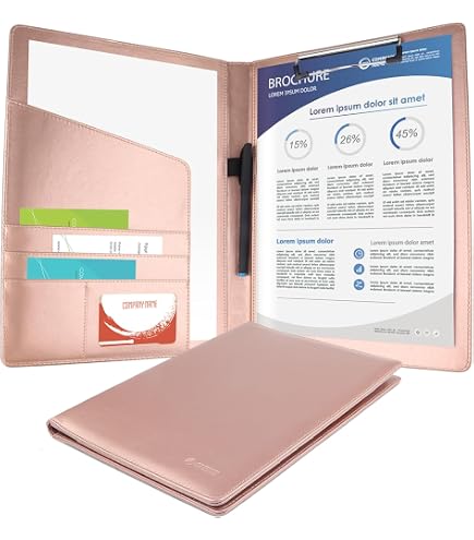 GraduatePro Cartella Portadocumenti A4 Con Cerniera In Pelle | FindTheDeal - 5