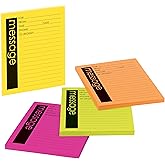 Post-it S&uuml;per Yapışkan Notlar, Telefon Mesajı, 10,16 x 12,7 cm, 4 Ped, 2X Yapıştırma G&uuml;c&uuml;, Energy Boost Koleksiyonu, Astarlı 