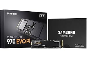 Samsung 970 EVO Plus 2 TB PCIe NVMe M.2 Internal Solid State Drive (SSD) (MZ-V7S2T0)
