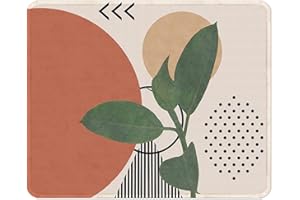 ITNRSIIET Tapis de Souris Gaming Tapis Souris avec Bord Cousu et Base en Caoutchouc Antidérapante, Surface Spéciale Texturée Résistant à Usure, 260 x 210mm Epaisseur 3mm,Style Abstrait Moderne