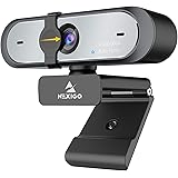 NexiGo AutoFocus 1080P 60FPS Webcam with Dual Microphone & Privacy Cover, 2021 N660P Pro HD USB Computer Web Camera, for OBS 