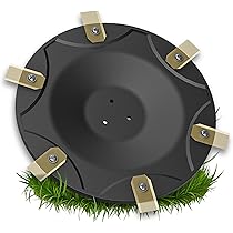 Puntali In Acciaio Inox Per Robot Tosaerba Worx L &amp; Vision - 225mm, Con Viti, Migliora Trazione