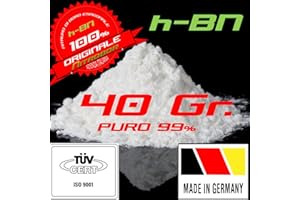 NITROBOR h-BN Trattamento antiattrito Olio Motore Permanente Nitruro di Boro Esagonale Ricostruente e Anti attrito (40 Gr.)