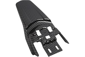 Bakre Stänkskärm, ABS Motorcykel Bakre Stänkskärm Skyddande Kolfibermönster Robust Bakre Stänkskyddsskydd Ersättning För SurRon Light Bee X S