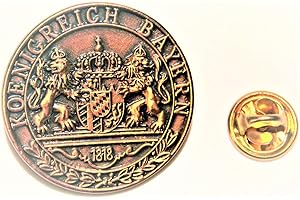 LUPSTY Textilhandel Hering Königreich Bayern l Anstecker l Abzeichen l Pin 229