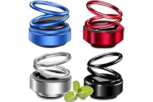 GZWY Portable Kinetic Molecular Heater, 2024 Best Miqiko Kinetic Heater, Timnamy Mini Portable Kinetic Heater, Kinetic Molecular Heater, Auto Rotating Solar Double Ring Heater for Ehicles (4pcs)