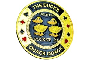 Poker Card-Guard - Ducks (Pair of Twos)