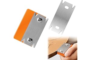 JINMINAMZ Tagliabordi Per La Lavorazione Del Legno，Taglierina Portatile Con 1 Lama Di Ricambio, Strumento Per Rifilare Le Impiallacciature, Pialla Portatile Antiscivolo Per Legno Pvc Abs (Arancione)