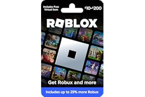 Roblox Physical Gift Card [Includes Free Virtual Item] [Redeem Worldwide] with 25% extra Robux - Delivery by post