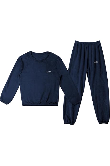 Pijama Infantil De Polar - Conjunto De 2 Piezas (Manga Larga Y Pantalón) Para Bebés, Niños Y Niñas - Cálido, Cómodo, Ideal Para Otoño E Invierno