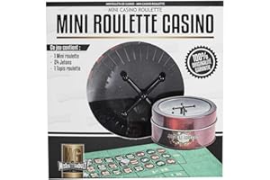 MISTER GADGET, MG3489, Gioco della Roulette da Casinò, Nero, Rosso, Verde: Ricrea l'atmosfera dei Casinò a casa, risate assicurate tra Amici o in Famiglia. Scommetti e Lascia Che Il Caso decida!