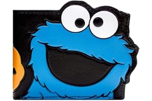 OTHER Sesame Street Ciasteczkowy potwór Portfel Portmonetka Wielobarwny