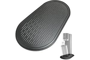 VINATO Alfombrilla para Máquina de Soda, Base Antideslizante Impermeable para SodaStream Duo/E-Duo, Accesorio de Cocina