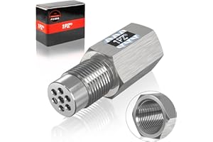 1PZ F15-M18 Systèmes d'échappement de voiture de capteurs d'oxygène M18x1.5, Adaptateur universel d'espacement d'extension de capteur d'oxygène de voiture en acier inoxydable, Entretoise de rallonge