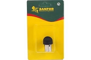 SF SANFOR Blíster Válvula giratoria de olla a presión | Recambio adaptable a MAGEFESA olla rápida fabricada después de 2013 | INOXTAR | MAG2013 | Válvula de seguridad giratoria para olla express | Plateada