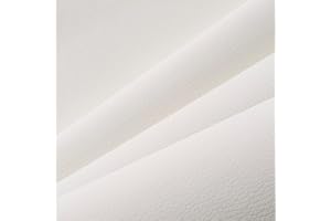 YANJINGHE Patch Pelle Adesiva, 60 x 137cm Pelle Adesiva per Riparazioni, Ecopelle Adesiva, Patch di Riparazione in Pelle, Pellicola Autoadesiva in Pelle PU per Divani, Seggiolino Auto, Borse, Giacche (Bianco)