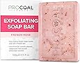 Procoal Exfoliating Body Scrub Soap 100g, Instantly Skin Feels Soft, Refreshed And Decongested