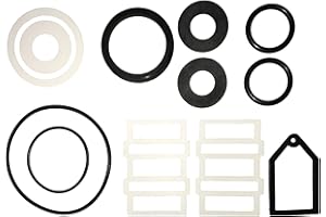 T&P SUPPLIES Lay Z Spa Lazy Spa Ultimate Pump Egg Airjet Overhaul Kit - (13) seals in total, compatible with all Airjet (bubble) models