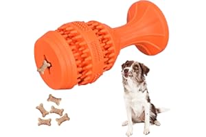 KAIROS UE Juguete Para Perro Interactivo-Estimula Inteligencia, Mordedor Perro Grande y Pequeño- Resistente Juguete Perro- Dispensador Comida Perros, Cepillo Dientes Perro-Ideal Limpieza Dental Perros