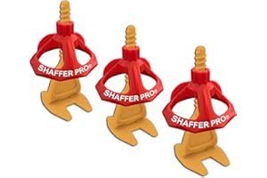 Tile Levelling System 3 mm 200 Clips + 100 Reusable twisters 3 – 22 mm Tile Thick SHAFFER PRO spacers 3mm tiling Tools aid for Floor Tiles/Wall Tiling kit