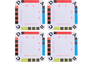 Milisten 100 Stück Webkarten, Tablette, Garn, Fadenführung, Trennkarten, Karton-Webstuhl-Karten für Webstuhl oder Tintenwebstuhl