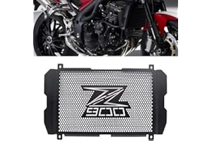 FADERR Motorrad Motor Kühler Lünette Gitter Guard Abdeckung, Edelstahl Motornetz Kühlergrill Schutz Motorrad Zubehör für Kawasaki Z900 17-19