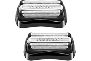 ACWOO 2 szt. Kompatybilna z Braun Series 3 32B Wymienna głowica do golarki elektrycznej dla mężczyzn, kompatybilna z maszynkami do golenia Braun S3 dla 300S/301S/310S/3020S/3030S/3040S/3080S/3050CC,