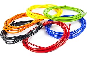 Ramair Filters Tubo di aspirazione in silicone vac6 mm-3 m-bl, blu, 6 mm x 3 m