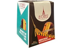 UOOTPC La Torinese Mini Panettone with Chocolate Chips, 100 g, Boxed (Pack of 1)