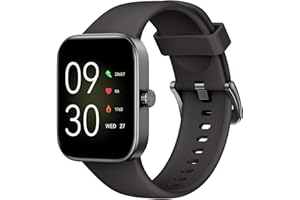 ASWEE Reloj Inteligente Mujer Hombre, 1.85" Smartwatch con Llamadas Bluetooth, 140+ Modos Deportivos Smart Watch con SpO2/Pulsómetro/Monitor de Sueño/Podómetro, Impermeable IP68 Smart Watch Para Android iOS