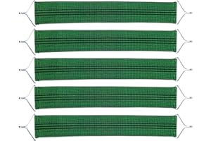 GENERICO Sostituzione della cinghia sedia da giardino, cavo di sostituzione per reclinabile | Set di 5 cinture anti-macrack rinforzate per sedia a sdraio - Accessori reclinabili per carico forte per giardino p