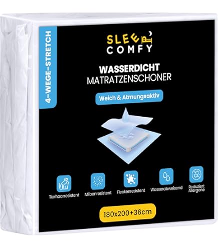 Sweetnight - Volledige matrashoes 90x200x25 cm