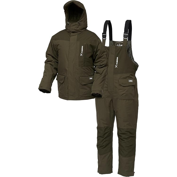 Traje Térmico De Invierno 2 Piezas IMAX Atlantic Challenge-40 - Color Gris, Unisex, Capucha Desmontable